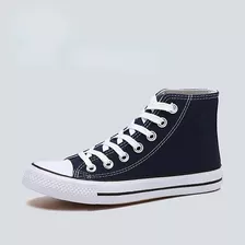 Zapatilla Hombre Urbana De lona Casual Caña Alta Clasica 