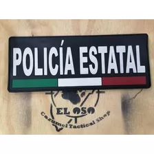 Parche Policía Estatal Para Chaleco Con Envío Gratis