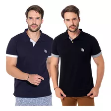 Kit 2 Camisas Gola Polo Pm Polo Marine - New Collection