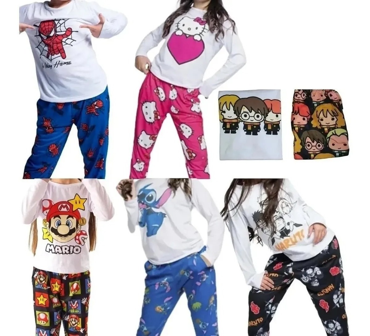 Pijamas Para Niños Invierno Nene Nena Conjunto Manga Larga - Avisos en Ropa  y Accesorios