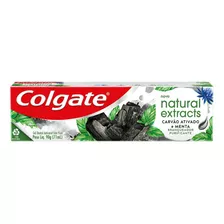 Creme Dental Colgate Natural Extracts Carvão Ativado E Menta