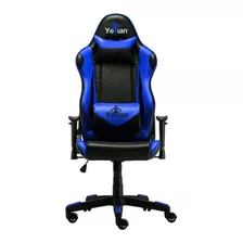 Silla Yeyian Ysgc1150a Gamer Cadira 1150 4d Azul Poliuretano