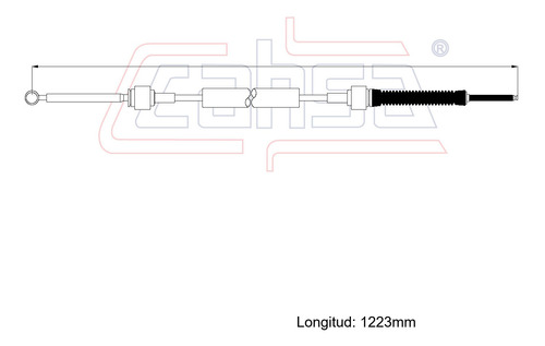 Cable Transversal De Velocidades Para Vw Lupo 1.6l 2004 Foto 2