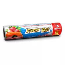 Saco Para Alimentos Freezer-roll 3l 50un - Dover Roll