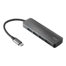 Hub Trust 3.2 Gen1 Con Conexión Usb-c A 4 Puertos Usb-a