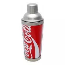 Coqueteleira Aço Inox E Plas.coca Cola Enjoy Vermelho 500 Ml
