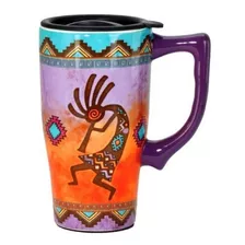 Taza De Cerámica Spoontiques Kokopelli Viaje, 18 Onzas, Colo