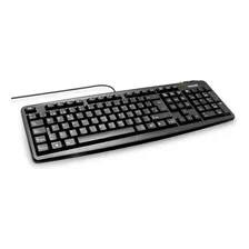 Teclado Español Maxell C/cable Usb Pc Notebook Mac Win Caja Color Del Teclado Negro Idioma Español Latinoamérica