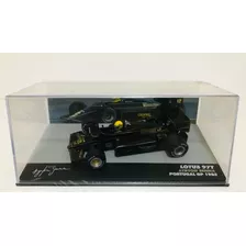 Miniatura (lacrada) Lotus 97t - Ayrton Senna - 1985 - F1