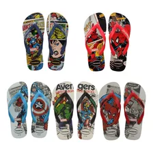 Chinelo Havaianas Top Marvel Classics Homem Aranha