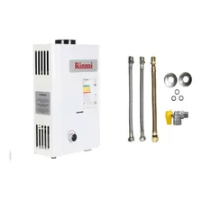 Aquecedor Rinnai Reu M070 7,5 L Glp + Kit Instalação Neucler