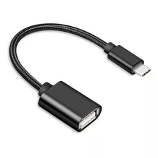 Adaptador Otg Tipo C A Usb Cordón 