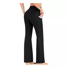 Iuga Pantalones De Yoga Para Mujer Con Bolsillos, Cintura Al