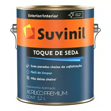 Tinta Acrílica Toque De Seda 3,2l Suvinil - Cores + Vendidas