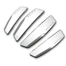 4pcs Altos Delgados Guardias Borde Puerta Brillantes Pa...