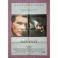 Presumed Innocent ( Se Presume Inocente ) Poster Afiche Cine