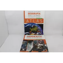 Livro Geografia Geral E Do Brasil Volume Único + Atlas Volume... Cg21319