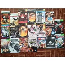 Manuales Originales Ps2, Xbox, Nintendo, Ps3, Ps4, 360, Game