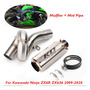 Para Kawasaki Zx6r Zx636 2008-2020 Conexin De Escape