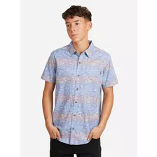 Camisa Mc 5c908 Juvenil Hombre Multicolor Maui And Sons