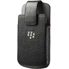 Funda Giratoria De Piel Para Q10 - Negro.