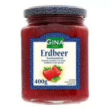 Geleia Erdbeer Sabor Morango Gina Ingwer Áustria 400g