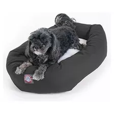Majestic Pet 24 Grey & Sherpa Bagel Bed Productos