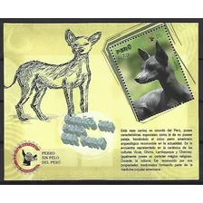 Filatelia - Perú - Perro Sin Pelo