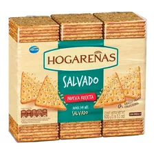 Galletitas De Salvado Hogarenas Tripack Omega 9 Arcor 600gr