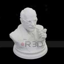 Escultura Busto Carl Gustav Jung 10cm