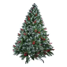 Arbol De Navidad Aleman Premium Semi Nevado 1.20 Mts Oferta