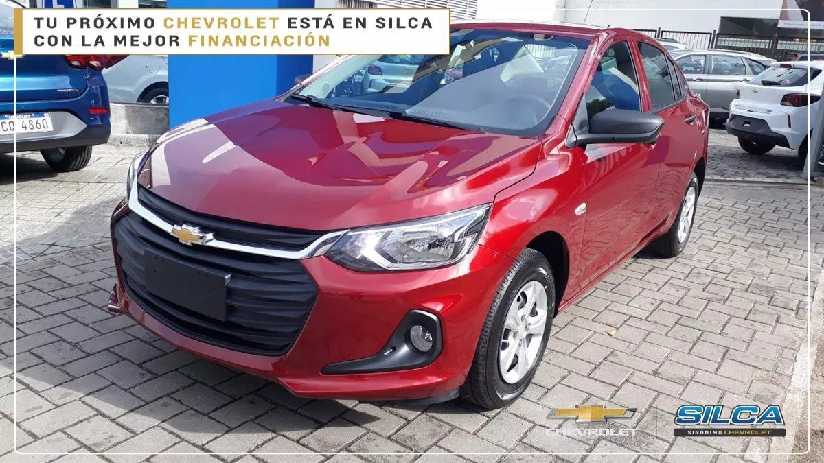 Chevrolet Onix Plus Ls 2023 Rojo 0km