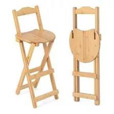 Cadeira Moderna Dobrável Cadeira De Bar De Cozinha De Pinus