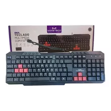 Teclado Gamer Maketech Usb Multimidia Tf-0613