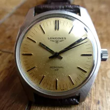 Longines Admiral Hf Acero Vestir Coleccion Retro 6220swt