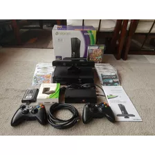 Xbox 360 + Kinect Slim 4gb + 2 Controles + Juegos