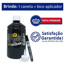 Tinta Pincel Quadro Branco 500ml (multink) + De 100 Recargas Cor Da Tinta Preto Cor Do Exterior Transparente