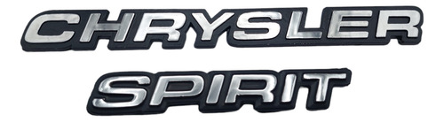 Emblemas Chrysler Spirit Letreros Cromados  Foto 2