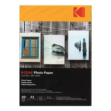 Papel Fotografico Carta Kodak 180 Gramos