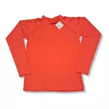 Kit 5 Blusa Camisa Proteção Uv50+ Infantil Cores Lisas