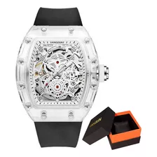 Reloj Luminoso Transparente Kimsdun Hollow Out