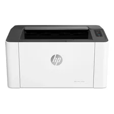 Impresora Simple Función Hp Laser 107w Con Wifi Gris Y Negra 220v - 240v 4zb78a