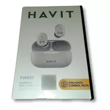 Audifonos Havit Earbuds Blanco Inear Bluetooth 4-5hrs Tipo C