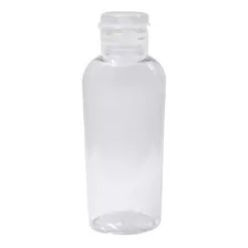 Botella Pet Oval Con Tapa Flip Top 60ml (30 Piezas)