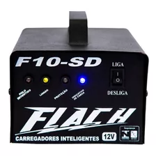 Carregador Bateria C/auxilar Partida Inteligente Flach 12v 