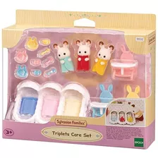 Sylvanian Families Conjunto Cuidando Trigêmeos 5532 Epoch