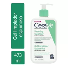 Cerave Gel Limpiador Espumoso Con 473 Ml