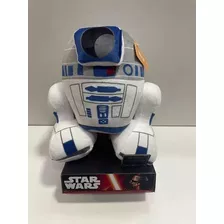 Peluche Star Wars R2-d2 Arturito En Caja 25 Cm. Color Blanco