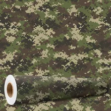 Papel De Parede Auto Adesivo Exército Camuflado Pnm1296