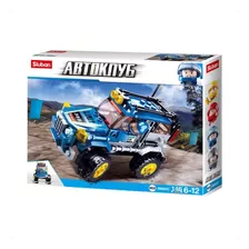 Brinquedo Blocos De Montar Infantil Carrinho Off-road 146pçs